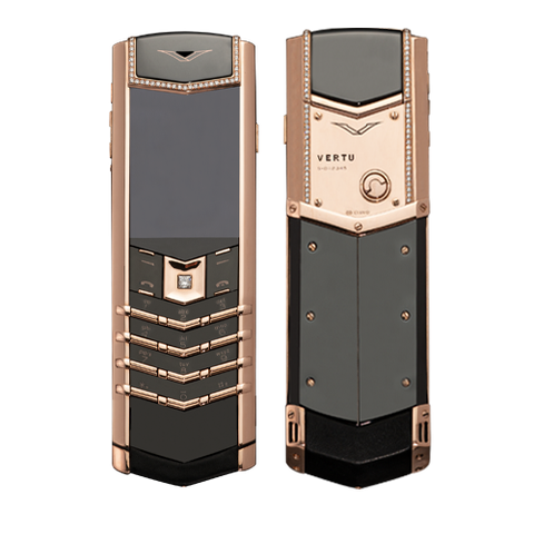 Điện Thoại Vertu Signature S Designer Rose Gold Mix Diamonds