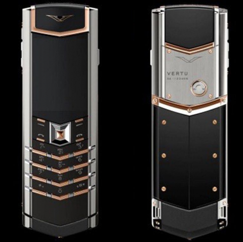 Điện Thoại Vertu Signature S Mix Gold (Điểm Vàng Hồng)