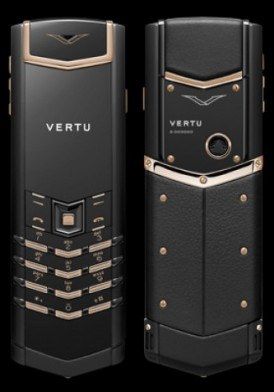 Điện Thoại Vertu Signature S Precious Black Red Gold Mixed Metals