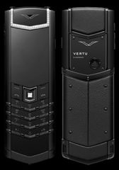  Điện Thoại Vertu Signature S Pure Black Diamonds 