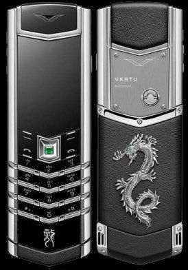 Điện Thoại Vertu Signature S Pure Silver Zin Dragon