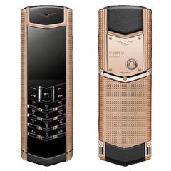  Điện Thoại Vertu Signature S Red Gold With Diamond 