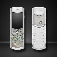  Điện Thoại Vertu Signature S Steel White Mother Of Pearl 