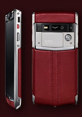 Điện Thoại Vertu Signature Touch Claret Leather