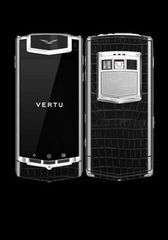  Điện Thoại Vertu Ti Titanium Black Alligator 