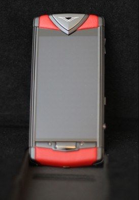 Điện Thoại Vertu Touch Pure Black Red Leather