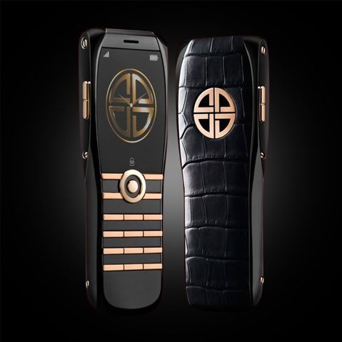 Điện Thoại Xor Ebony Alligator Demi Rose Gold 4g