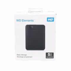  Ổ Cứng Hdd Western Digital Elements Portable 5tb Wdbu6y0050bbk 