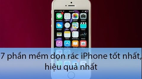 7 phần mềm dọn rác iPhone tốt nhất, hiệu quả nhất