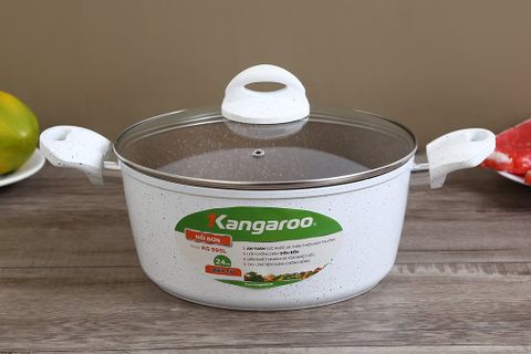 Nồi nhôm chống dính đáy từ 24cm Kangaroo KG995L