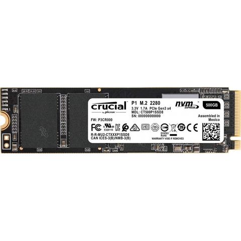 Ssd Crucial P1 1.0Tb (M.2 2280, Nvme)