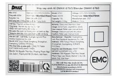  Máy xay sinh tố DMAX 6760 