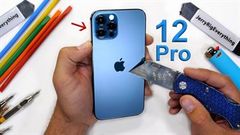  Kiểm tra độ bền iPhone 12 Pro: Cạnh viền bền bỉ, màn hình chống chịu nhiệt tốt và rất khó có thể bẻ cong 