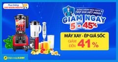  Đồng hành mùa dịch, máy xay-máy ép giảm SỐC đến 41%, chị em 