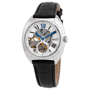 Arbutus 5th Ave Automatic White Skeleton Dial AR1702SWB