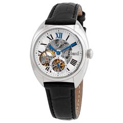  Arbutus 5th Ave Automatic White Skeleton Dial AR1702SWB 