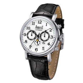 Arbutus Broadway Automatic White Dial AR1711SWB