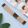 Dây da đồng hồ 20 mm nâu M1100.42