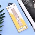Dây da đồng hồ LS019 Nâu size 22 mm