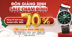  Chương trình Noel - Xả hàng đồng hồ thời trang ở TTBH có gì mong đợi? 