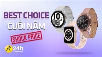 TOP 6 đồng hồ thông minh đáng mua nhất 2021 tại TTBH, sự hài hòa giữa công nghệ và thời trang, giá cực tốt dịp sale cuối năm