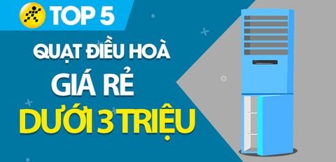 Top 5 quạt điều hòa giá rẻ dưới 3 triệu đáng sở hữu tại Trung Tâm Bảo Hành