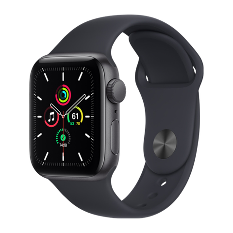 Đồng Hồ Apple Watch Se 44mm (gps) Viền Nhôm - Dây Cao Su