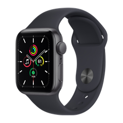  Đồng Hồ Apple Watch Se 44mm (gps) Viền Nhôm - Dây Cao Su 