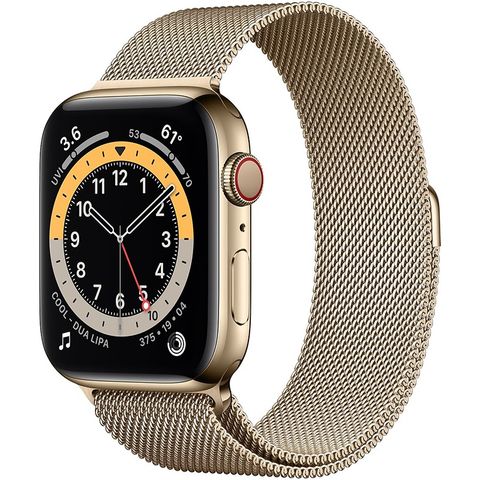 Đồng Hồ Apple Watch Series 6 44mm (gps) Viền Thép Dây Thép