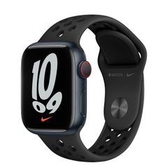  Đồng Hồ Apple Watch Series 7 41mm Nike Viền Nhôm Dây Cao Su 