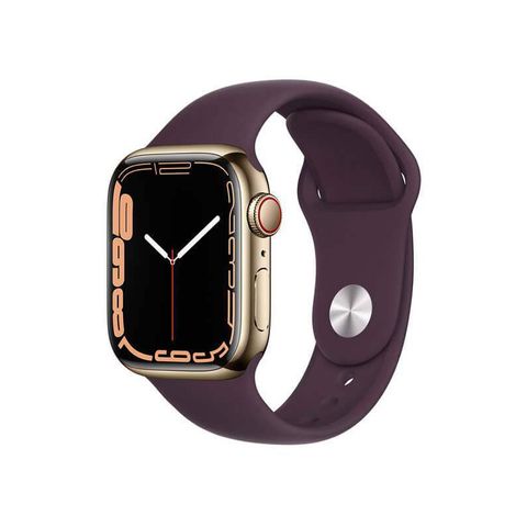 Đồng Hồ Apple Watch Series 7 45mm (4g) Viền Thép Dây Cao Su