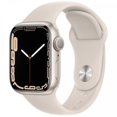  Đồng Hồ Apple Watch Series 7 Gps 45mm Starlight Aluminium 