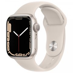  Đồng Hồ Apple Watch Series 7 Gps + Cellular 41mm Starlight Aluminium 