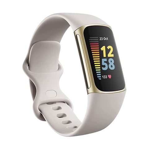 Đồng Hồ Fitbit Charge 5 - Lunar White/soft Gold