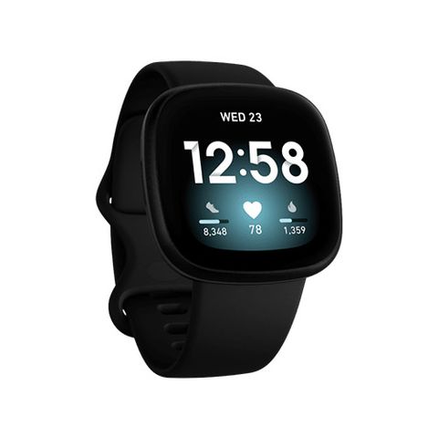 Đồng Hồ Fitbit Versa 3 - Black / Black Aluminum