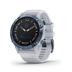  Đồng Hồ Garmin Fēnix 6 - Phiên Bản Pro Solar Xanh Coban 