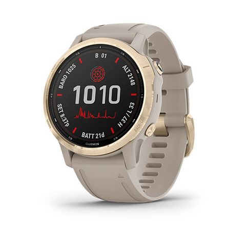 Đồng Hồ Garmin Fenix 6s Pro Solar - Light Gold