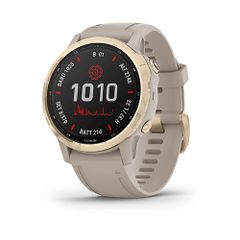  Đồng Hồ Garmin Fenix 6s Pro Solar - Light Gold 