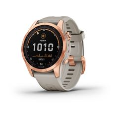  Đồng Hồ Garmin Fenix 7s Sapphire Solar - Cream 