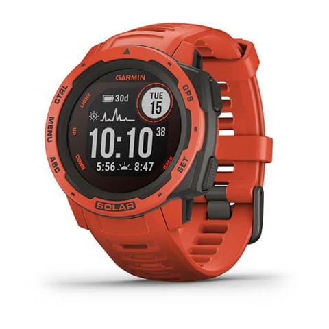 Đồng Hồ Garmin Instinct Solar - Flame Red