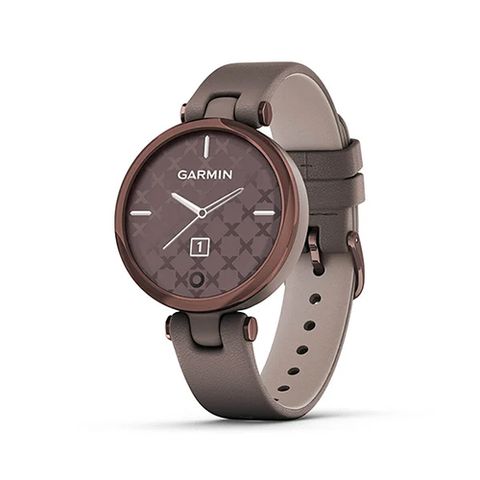 Đồng Hồ Garmin Lily - Dark Bronze Leather