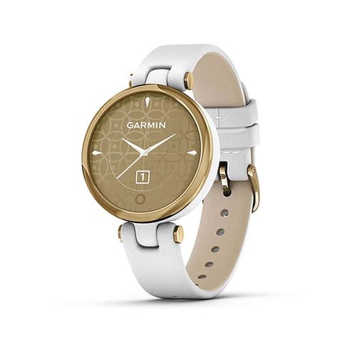 Đồng Hồ Garmin Lily - Light Gold Leather