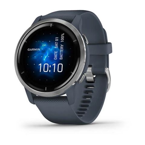Đồng Hồ Garmin Venu 2 - Silver Stainless