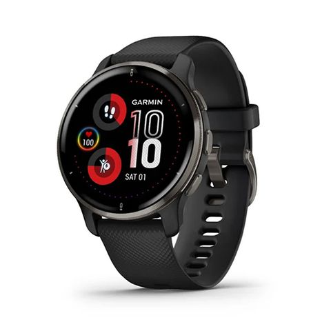 Đồng Hồ Garmin Venu 2 Plus - Slate Stainless Steel Bezel