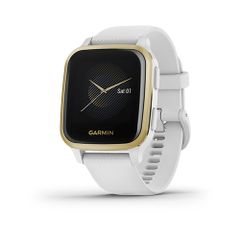  Đồng Hồ Garmin Venu Sq - White/light Gold 