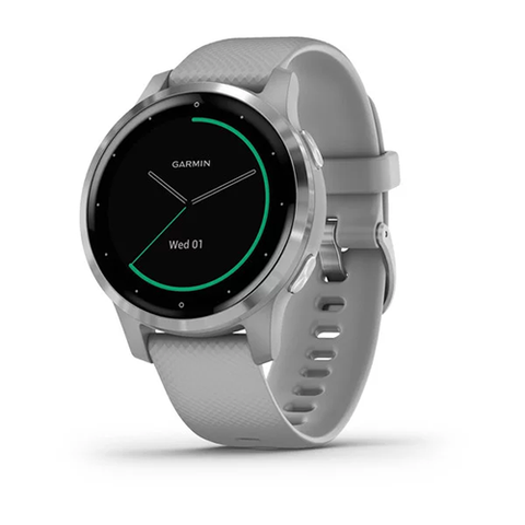 Đồng Hồ Garmin Vivoactive 4s - Powder Gray/silver