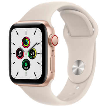 Đồng Hồ Thông Minh Apple Watch Se Gps   Cellular 40mm Viền Nhôm Dây