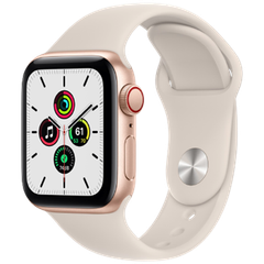  Đồng Hồ Thông Minh Apple Watch Se Gps   Cellular 40mm Viền Nhôm Dây 