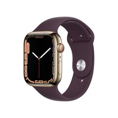  Đồng Hồ Thông Minh Apple Watch Series7 41mm 4g Viền Thép- D.cherry 