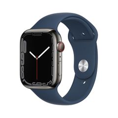  Đồng Hồ Thông Minh Apple Watch Series7 45mm 4g Viền Thép-dây Blue 